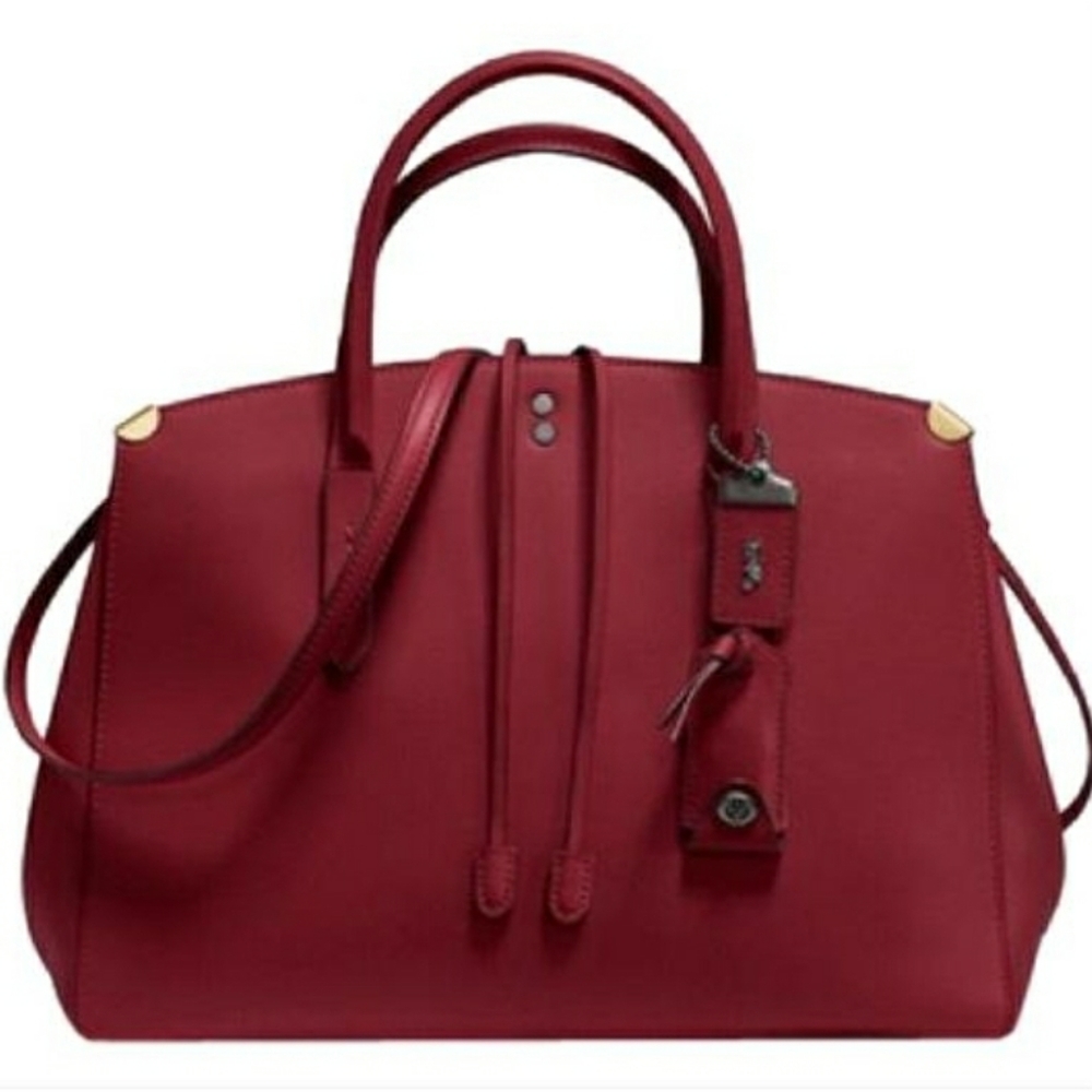 SOLD- Coach Cooper Carryall in Burgundy